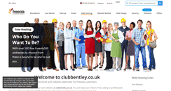 Desktop Screenshot of clubbentley.co.uk